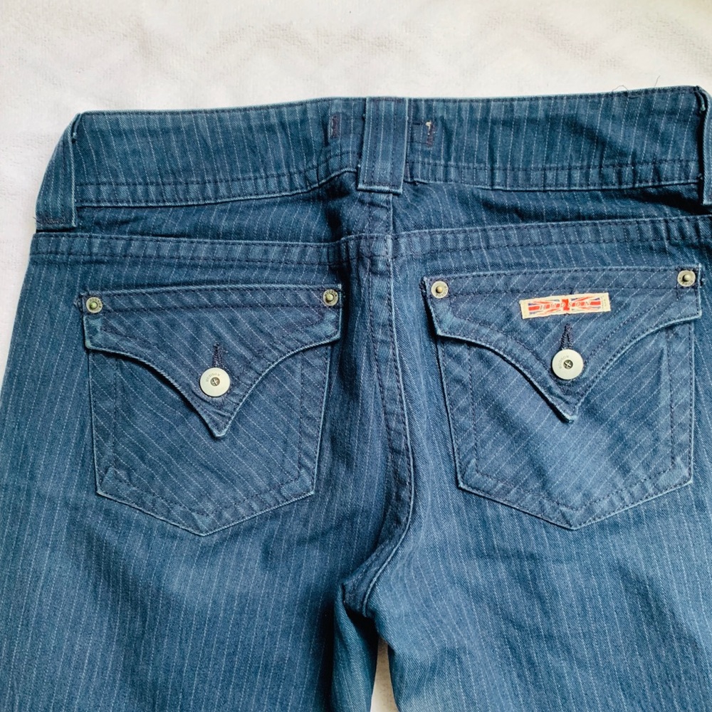 Pinstriped Hudson Jeans 👖